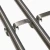 Wilson Double Bracket for 25mm Rod by Zaab - Silver