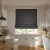 Iconic Roman Blockout Roller Blinds by Filigree - Charcoal