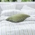 Close up of Freddie Duvet Set with Stripe Reverse by MM Linen
