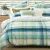 Freddie Duvet Set with Stripe Reverse