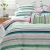 Freya Reversible Duvet Cover Set 250TC Painterly Striped Reverse by MM Linen