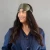 Olive SILK Eyemask by MM Linen