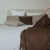 Harris Merino Lambswool Throw by Weave - Acorn
