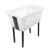 Laundry Basket On Legs by White Magic - 50L