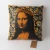 Art Cushion Burlap Mona Lisa by Le Forge - Multi