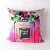 Art Cushion Velvet No5 Floral by Le Forge - Pink