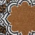 Door Mat - Coir Style 12 by Le Forge - Natural/Black