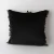 Back of Fringe Cushion by Le Forge - 45 x 45cm - Grey