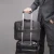 Larch Coffee Leather Briefcase by Nikau Design