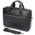 Larch Coffee Leather Briefcase by Nikau Design