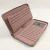 Cherry Blossom Pink Leather Ziparound Wallet by Nikau Design