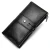 Dahlia Black Leather Wallet by Nikau Design