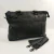 Walnut Black Leather Briefcase by Nikau Design