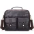 Elm Black Leather Briefcase by Nikau Design