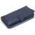Moonflower Blue Leather Wallet by Nikau Design