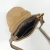 Hibiscus Taupe Leather Crossbody by Nikau Design
