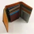 Gerbera Diamond Leather Wallet Small by Nikau Design