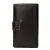 Yew Coffee Leather Card Wallet by Nikau Design