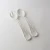 Melamine Pearl Salad Servers by Le Forge