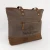 Adeline Hide/Canvas Tote Bag by Backyard