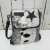 Diana Hide Crossbody Bag Black by Backyard