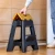 Compact 2 Step Bamboo On Top Foldable Stool by Vigar - 40cm