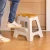 Compact 2 Step Bamboo On Top Foldable Stool by Vigar - 40cm