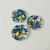 3 Assorted Ceramic Lemon Plate 10cm  by Le Forge