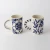 Bernadette Assorted 2 Mugs by Le Forge - White/Blue