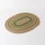 Jute Oval Placemat by Le Forge