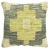 Wool Cushion Yellow Geometric by Backyard