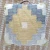 Yellow Geometric Floor Cushion by Backyard