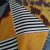 Cushion Hide/Yellow/Grey by Backyard