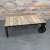 Denton Wheeled Coffee Table by Backyard