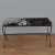 Black Hide - Delaware Bench Seat by Backyard