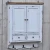 Wall Organizer Distressed White by Backyard