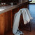 Magnus Coastal Shetland Throw - Duckegg