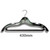 Black Quality Plastic Bar Hanger - Metal Swivel Hook by Commercial