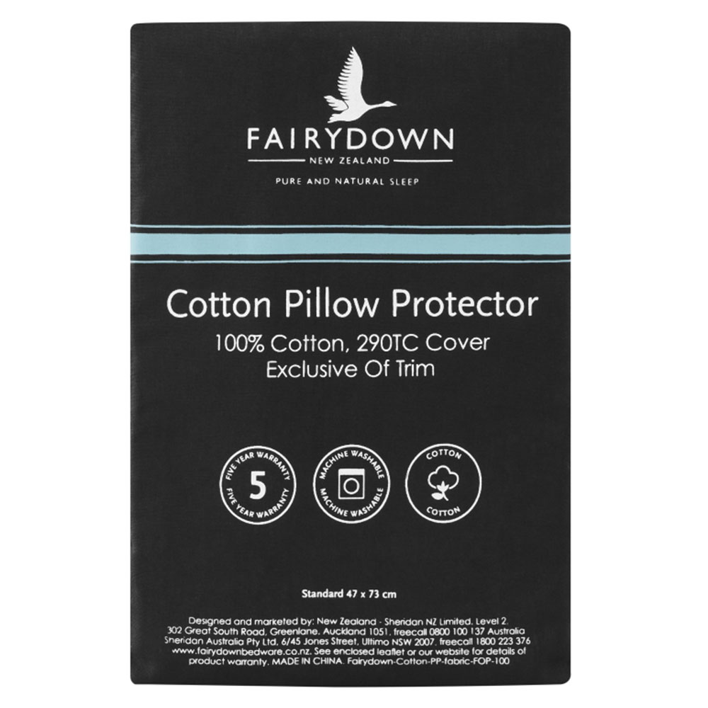 Cotton Standard Pillow Protector by Fairydown Commercial Supplies Ltd