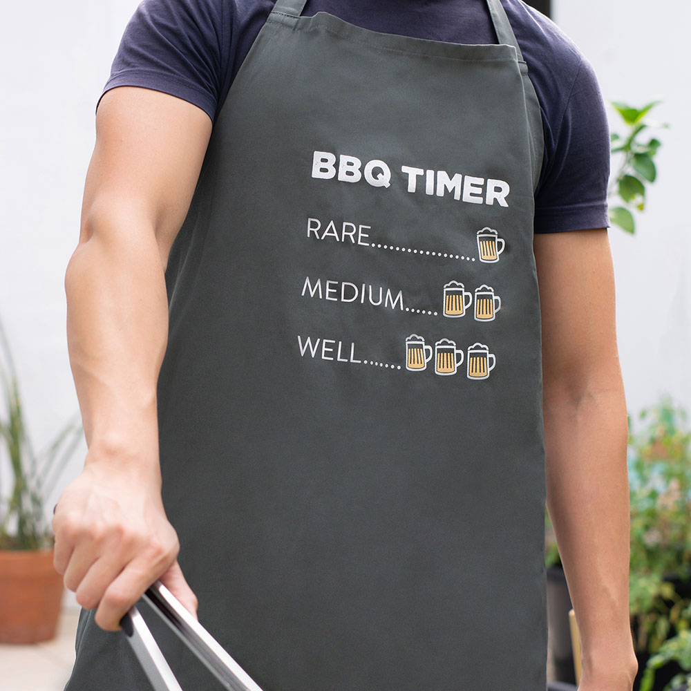 BBQ Timer Apron by Splosh Commercial Supplies Limited Buy Now