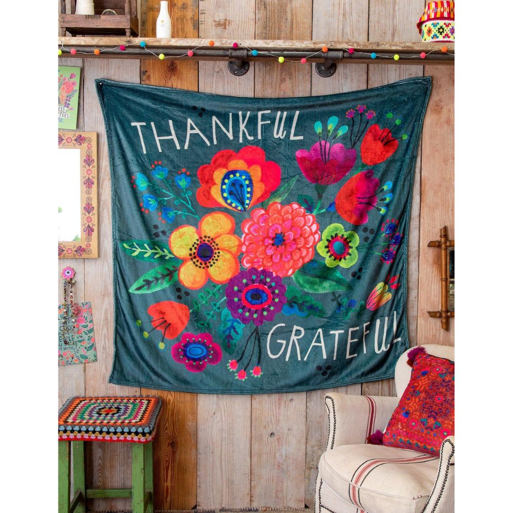 Purchase Thankful Cosy Blanket by Natural Life | CSL