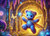 colourful teddy in fantasy world