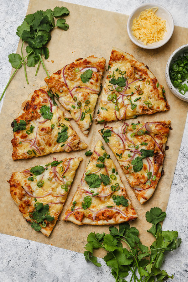 Cast Iron BBQ Chicken Pizza - DeLallo