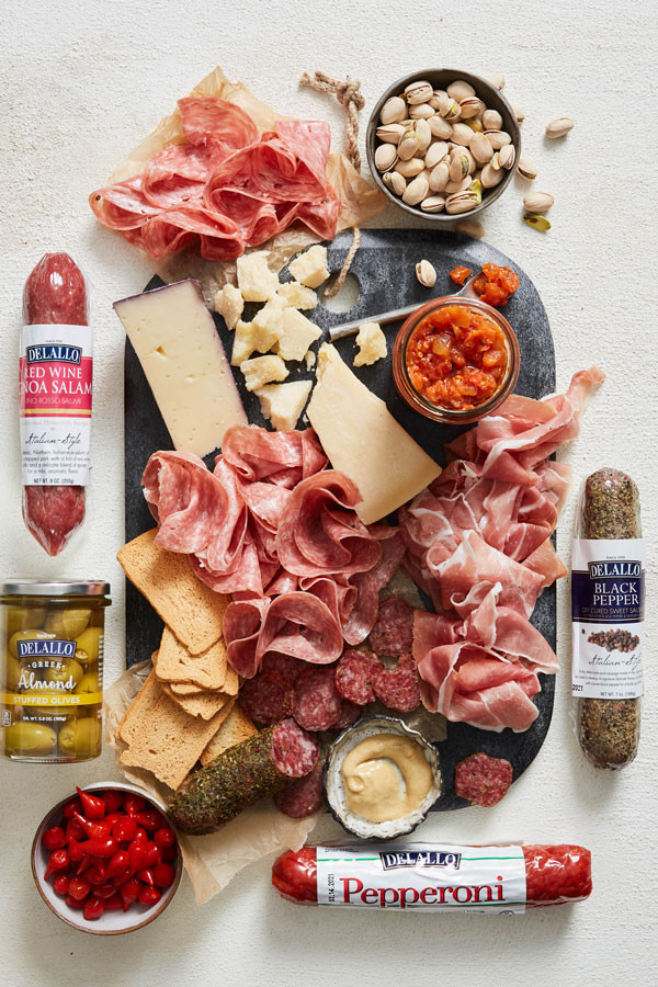Salumi & Charcuterie Gift Basket | DeLallo