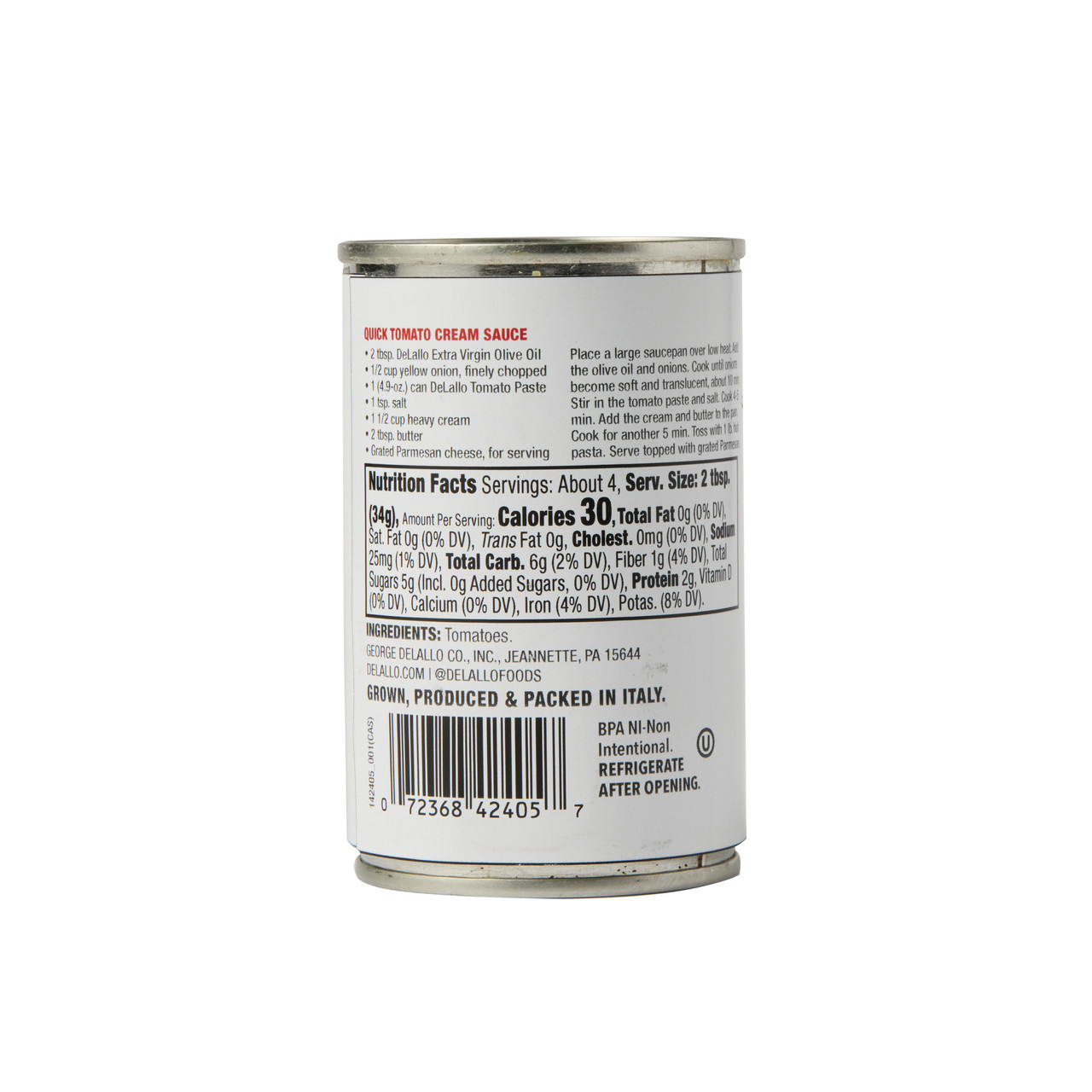 Imported Tomato Paste (Can) | DeLallo