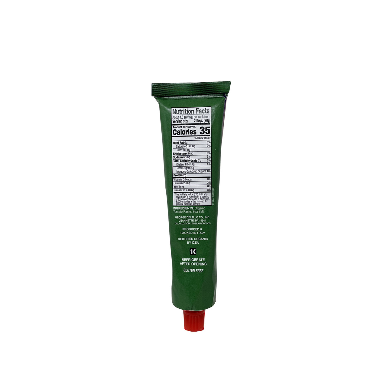 Organic Tomato Paste (Tube) | DeLallo