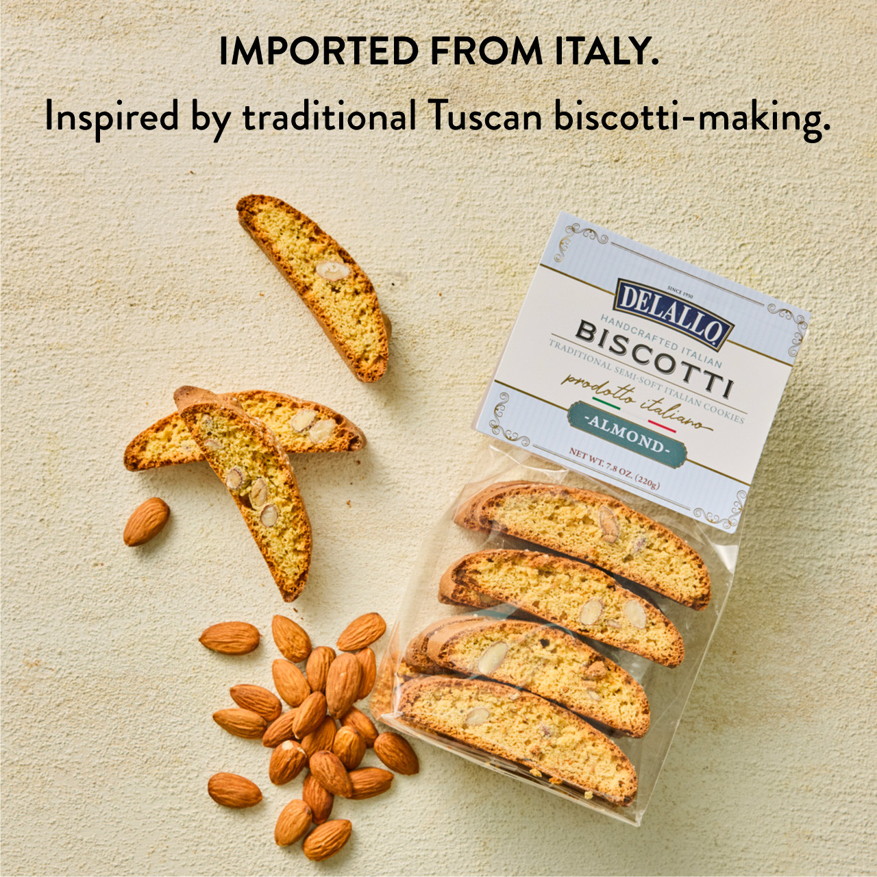 Italian Almond Biscotti (Semi-Soft) | DeLallo
