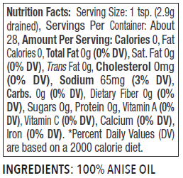 Anise Oil for Baking DeLallo