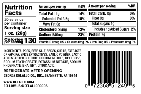 Long Stick Pepperoni