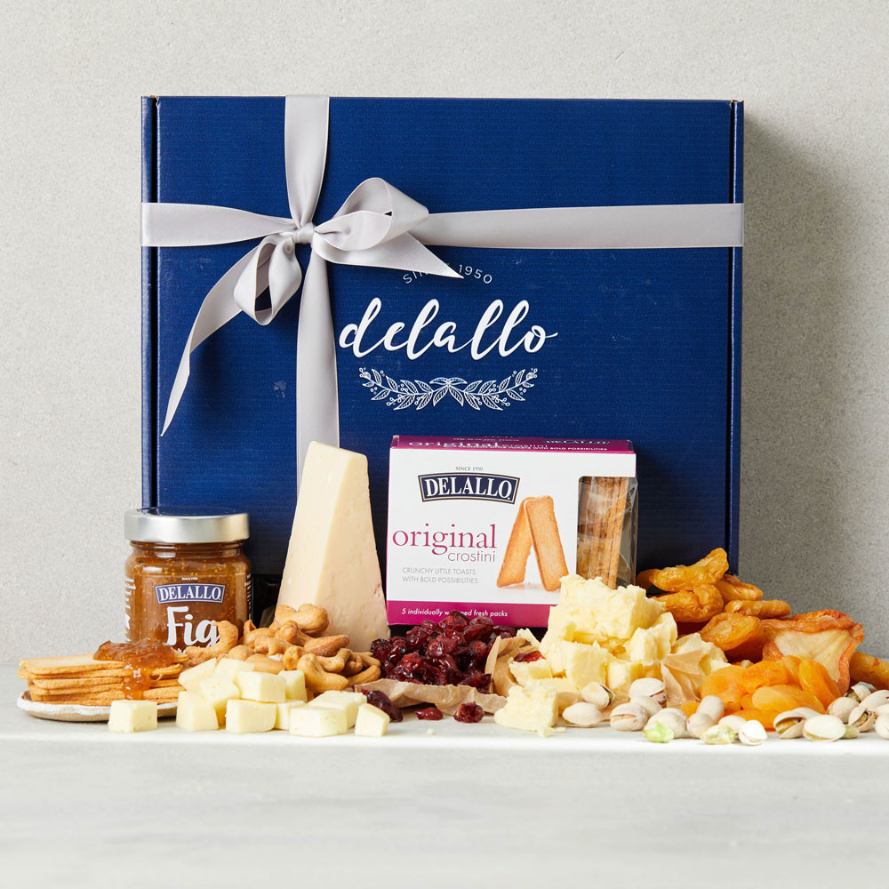 Cheese and Nut Gift Basket | DeLallo